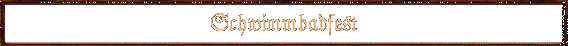 Schwimmbadfest